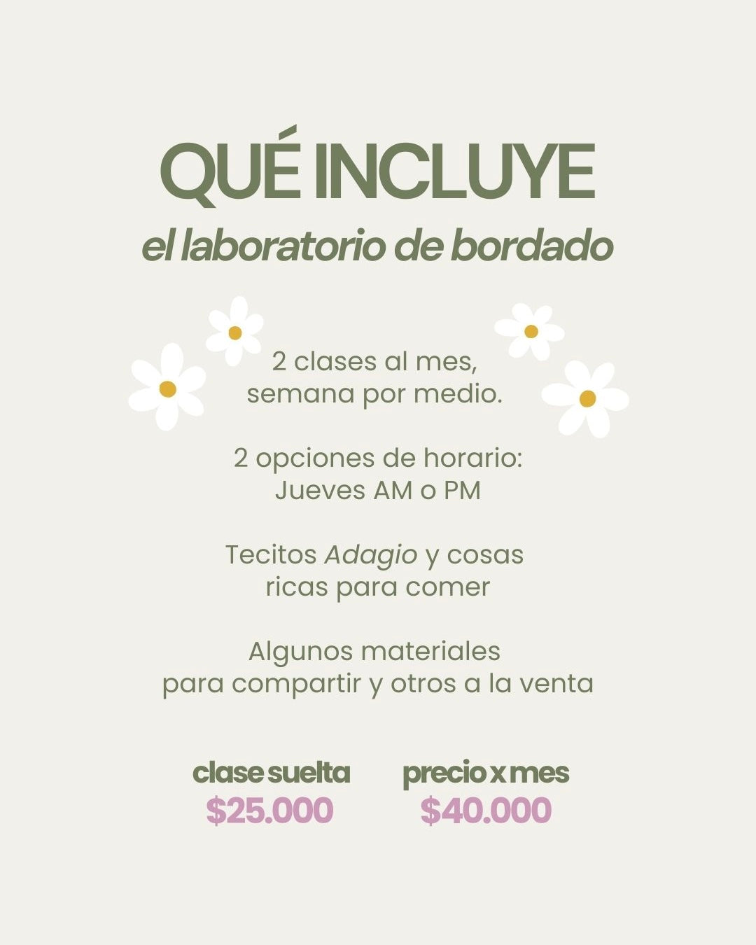 Laboratorio de Bordado 🌿