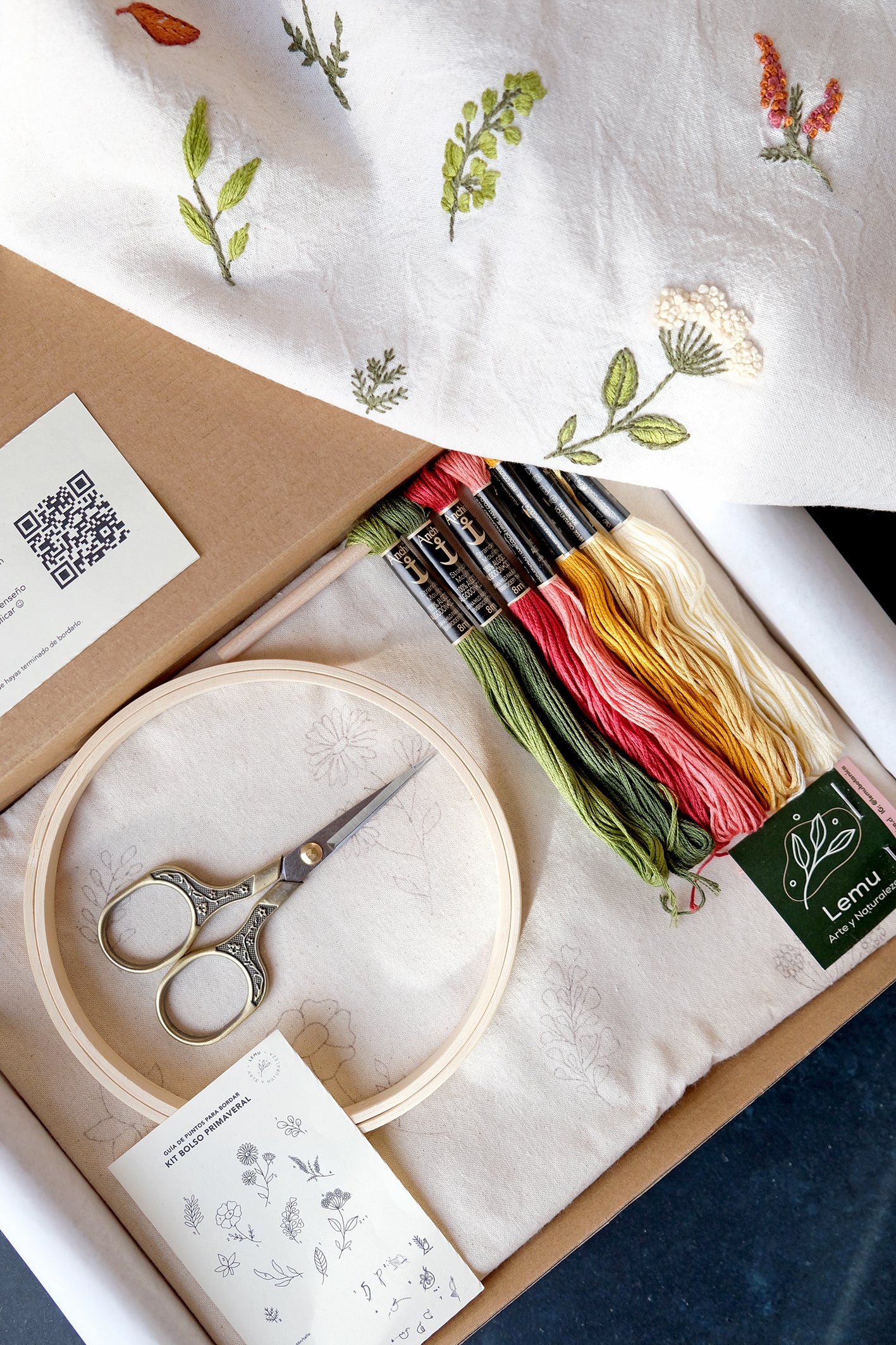 Kit Bolso Floral