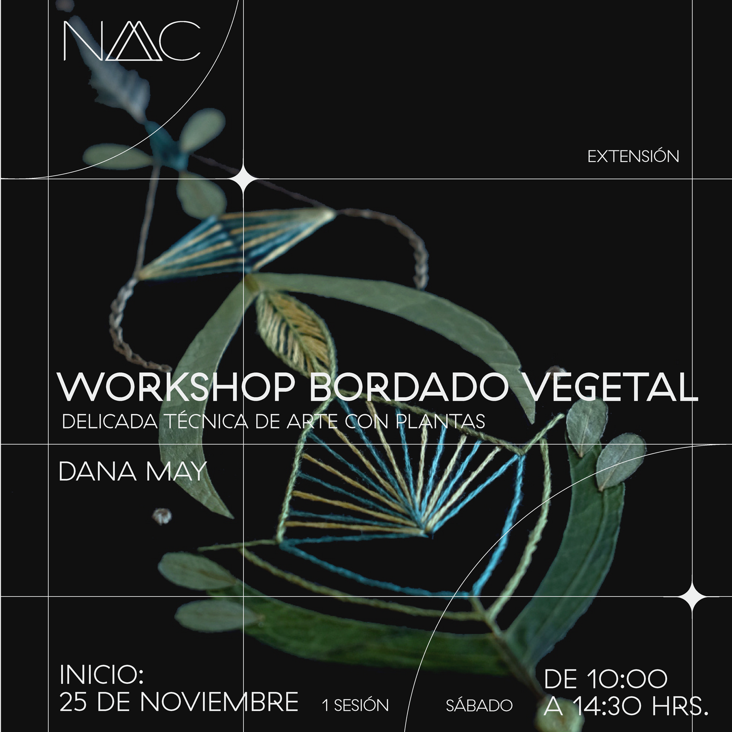 WORKSHOP DE BORDADO VEGETAL ·25/11