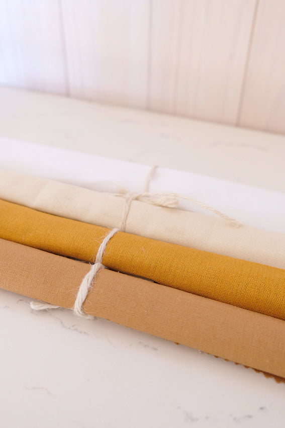 Pack de lino para bordar "CÁLIDO"