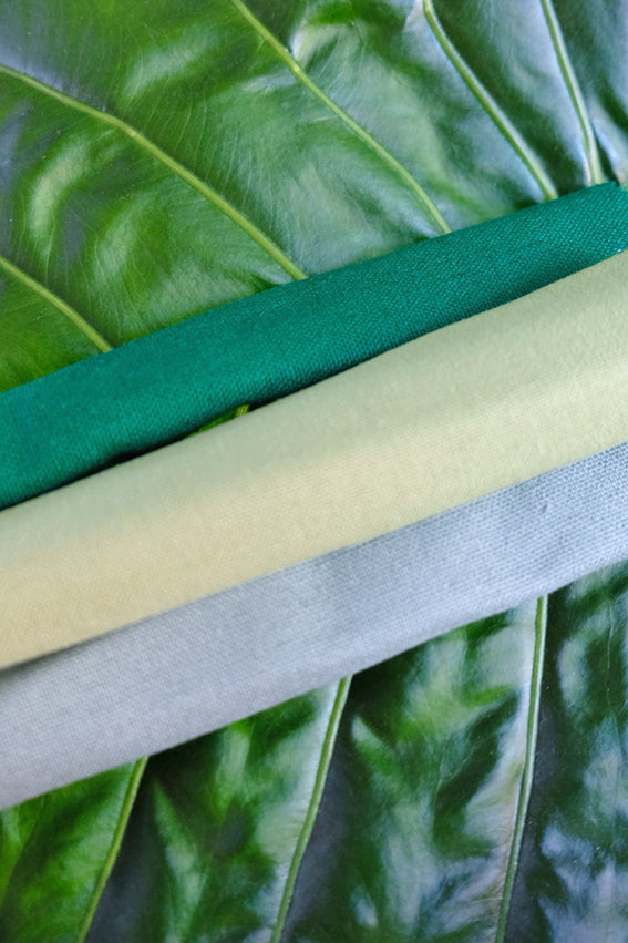 Pack de lino para bordar "TROPICAL"