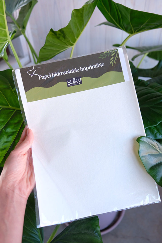 Papel Hidrosoluble Premium SULKY (3 hojas)