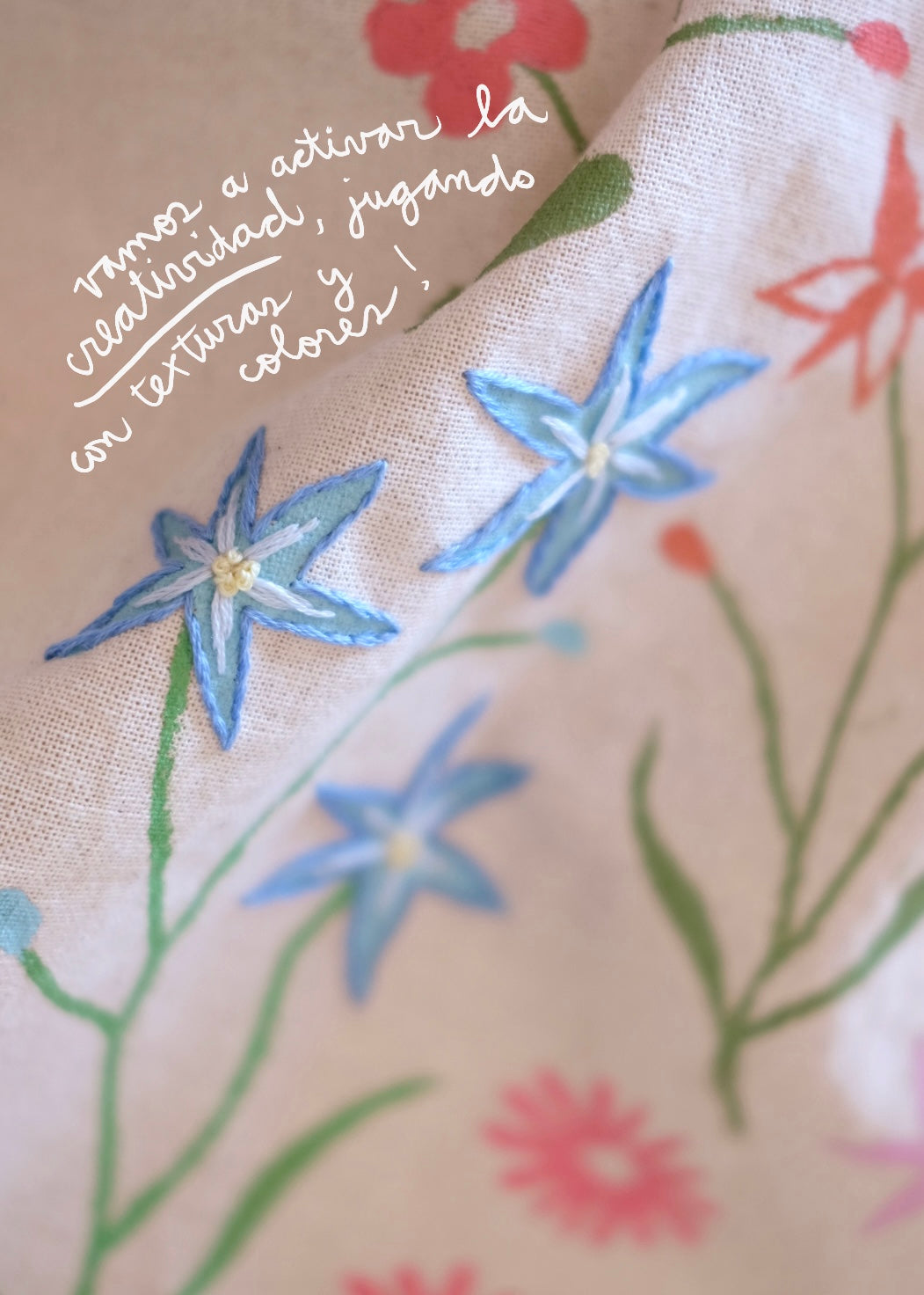 Pintar y bordar flores 🌷 10/01 en Pichilemu
